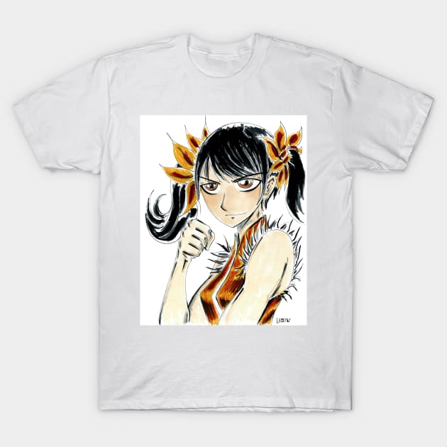 Ling Xiaoyu in tekken tag tournament T-Shirt by jorge_lebeau